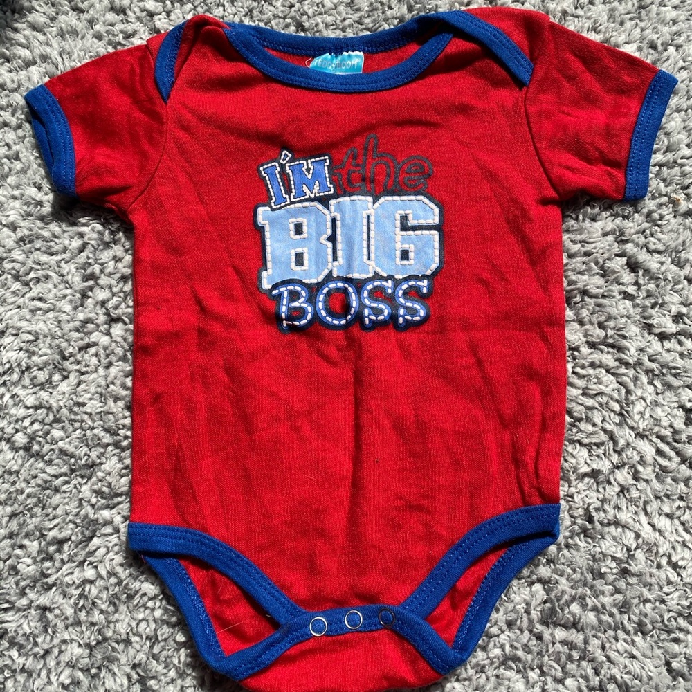 Baby boy’s onesie
